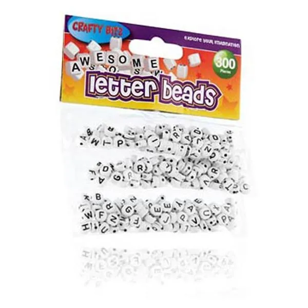 ■ Crafty Bitz - Letter Beads - Pack of 300