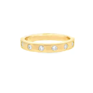 .20ct 14k Yellow Gold Diamond Band .20ct 14k Yellow Gold Diamond Band