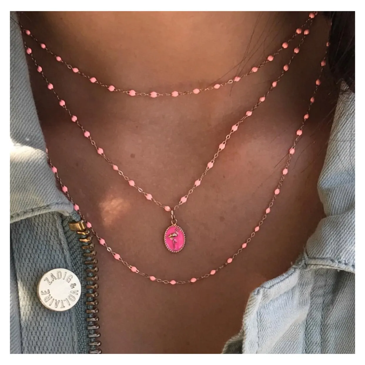 Classic Gigi 17 Necklace (Multiple Colors)