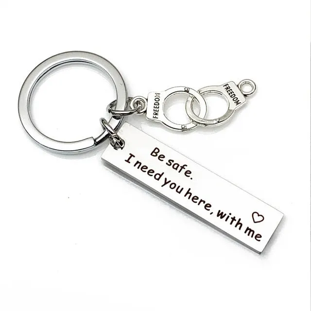 Custom Keyring Engraved