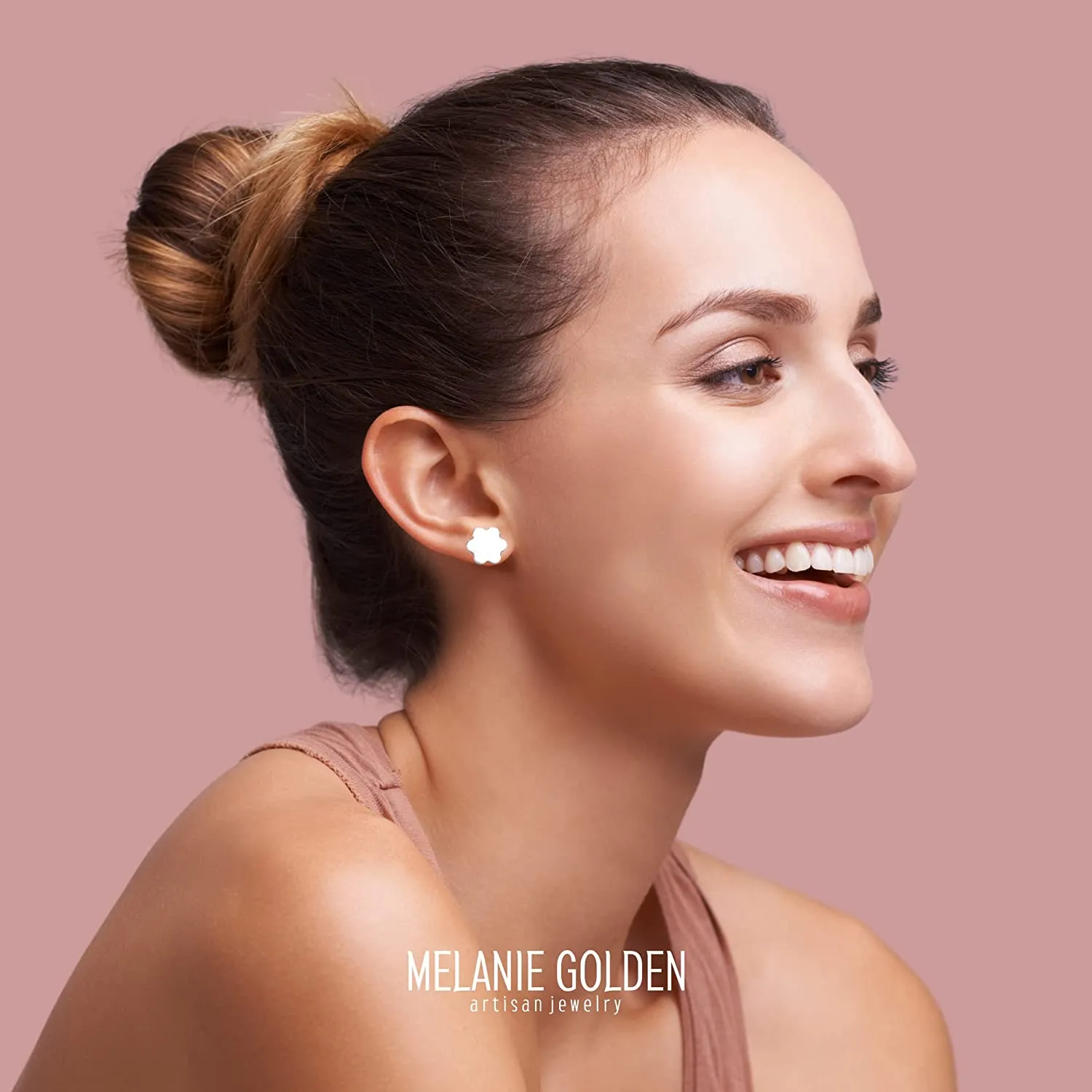 Daisy Flower Stud Earrings