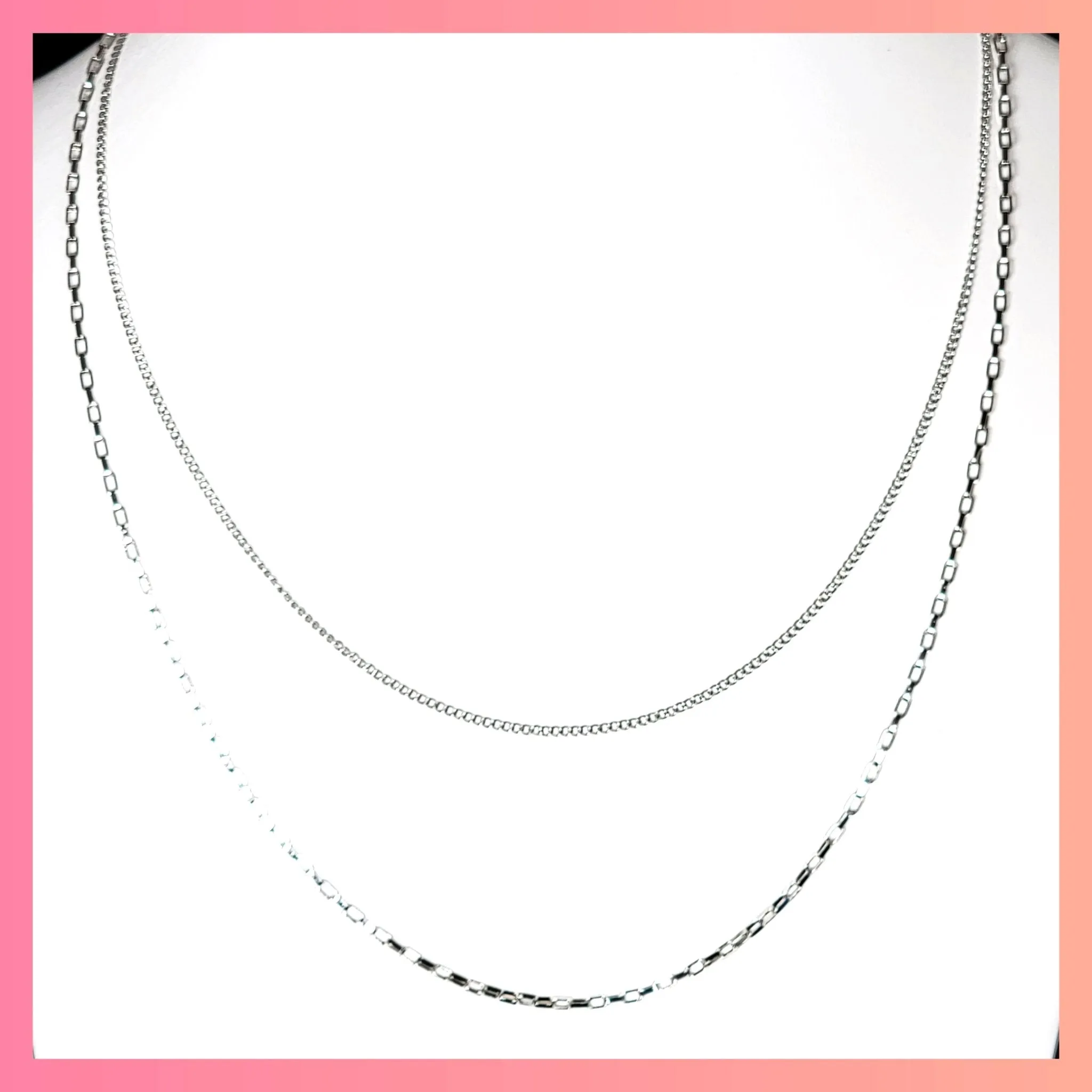 Double Chain Necklace
