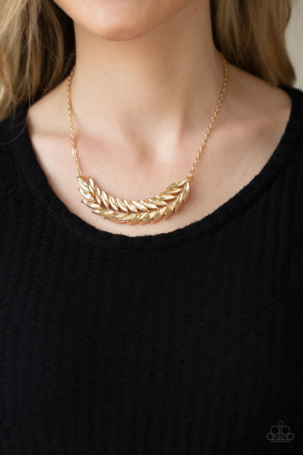 Flight of FANCINESS - Gold Necklace