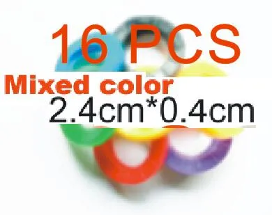 Mixed color 8pcs/16pcs Hollow Multi Color Rubber Soft Key Locks Keys Cap Key Covers Topper Keyring