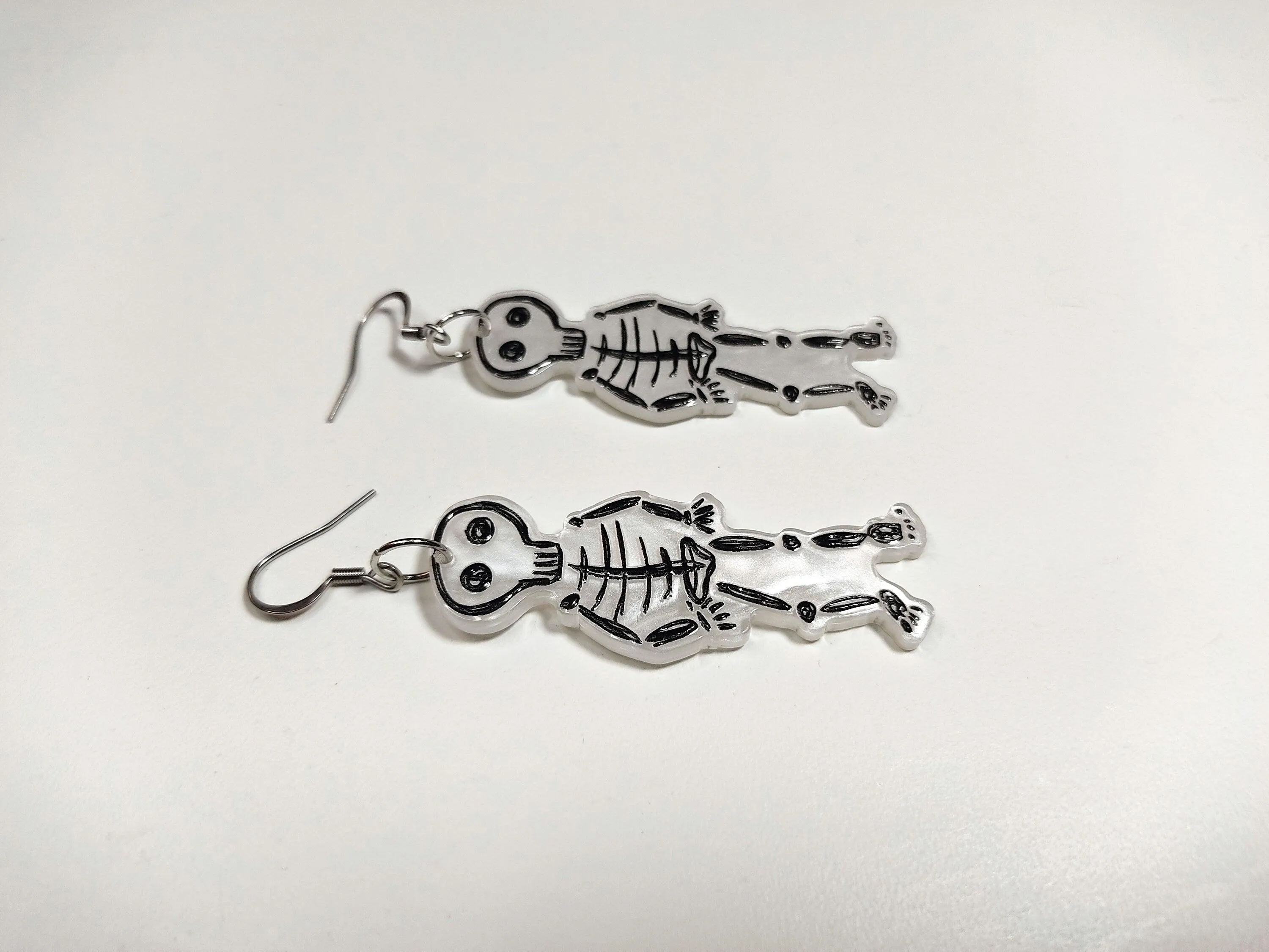 SKELETON EARRINGS | Adopt a Skele-friend!