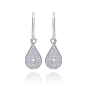 STEVIE SILVER SMALL EARRINGS FILIGREE